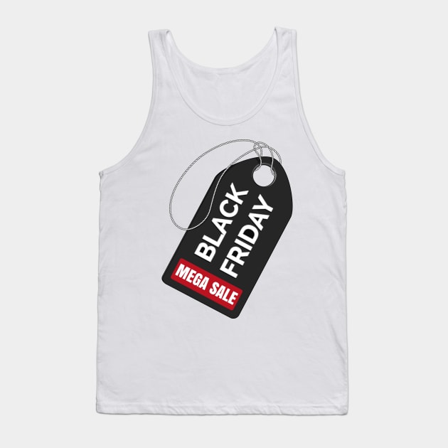 Black Friday sale badge Tank Top by devaleta